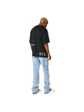 Jeans Flare in denim Azzurro Uomo Tide