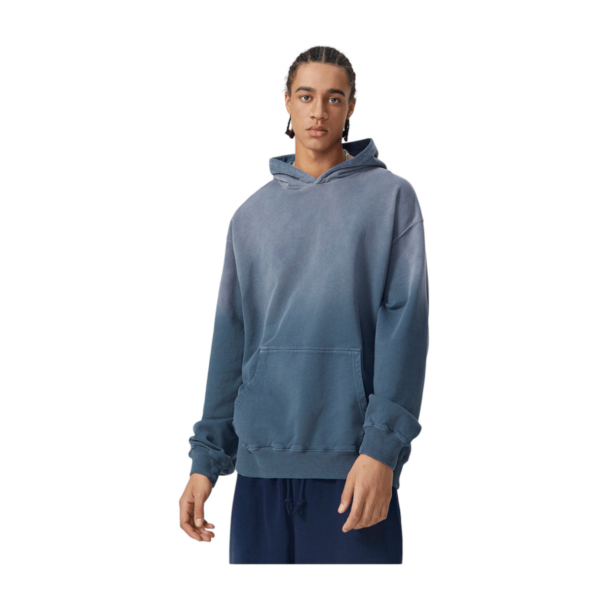 Felpa Stone Washed Hoodie Uomo6