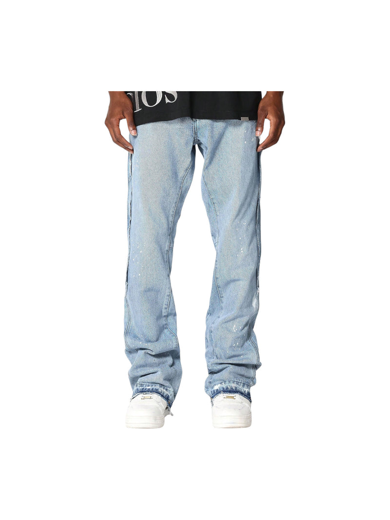 Jeans Flare in denim Azzurro Uomo TideMan
