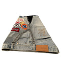 Jeans Pantaloncini Streetwear con Patch5