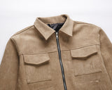 Giacca in pelle Scamosciata Uomo
