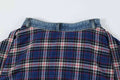 Jeans Azzurri a Zampa e Camicia in Vita