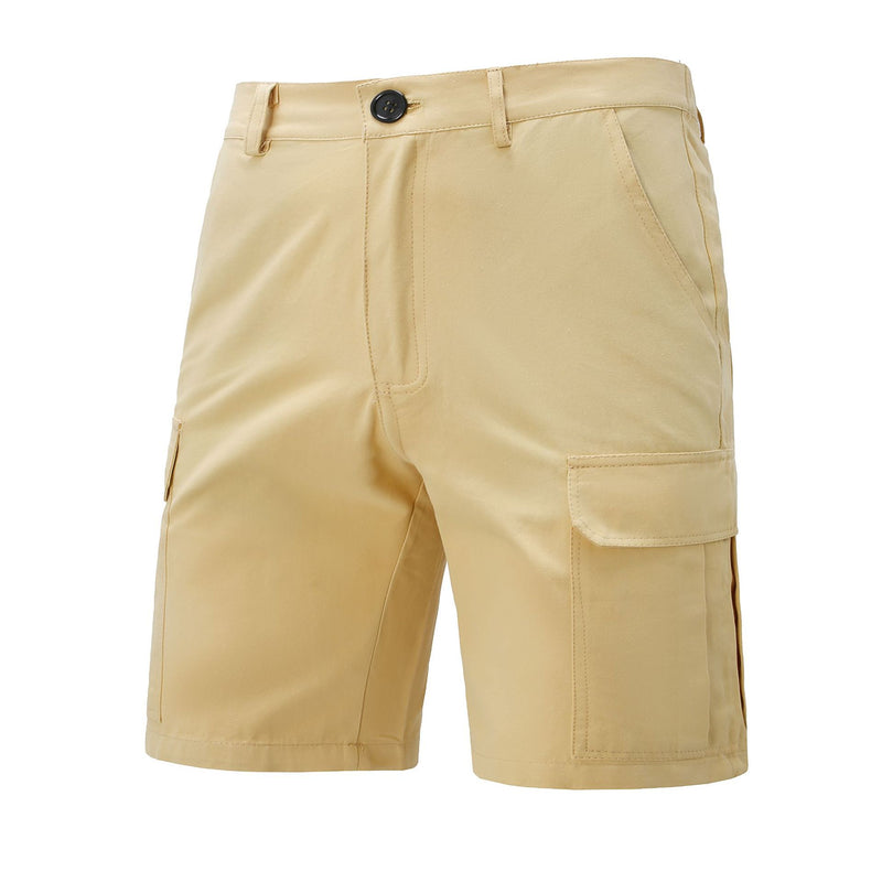 Pantalone Corto Cargo Uomo Estivo con Tasche Laterali