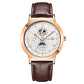 Orologio Elegante da Uomo con Cinturino in Pelle