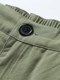 Pantalone Corto Cargo Uomo Estivo con Tasche Laterali