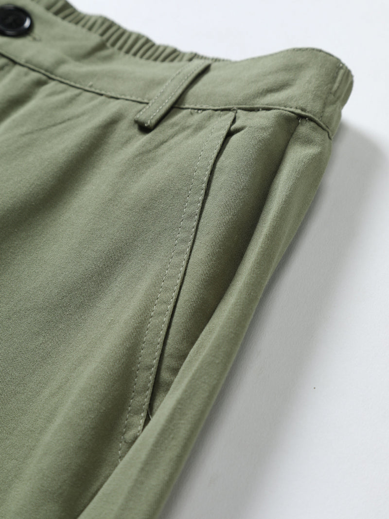 Pantalone Corto Cargo Uomo Estivo con Tasche Laterali