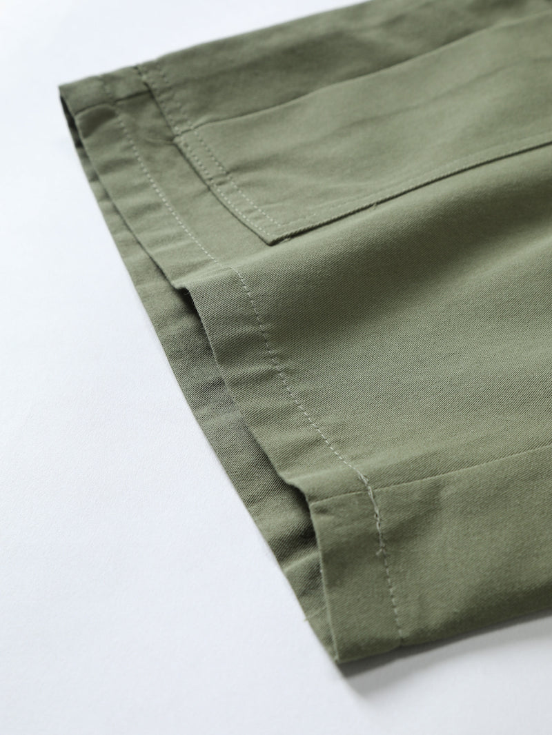 Pantalone Corto Cargo Uomo Estivo con Tasche Laterali