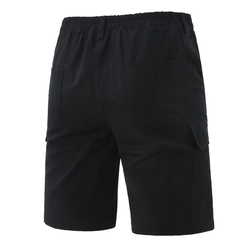 Pantalone Corto Cargo Uomo Estivo con Tasche Laterali