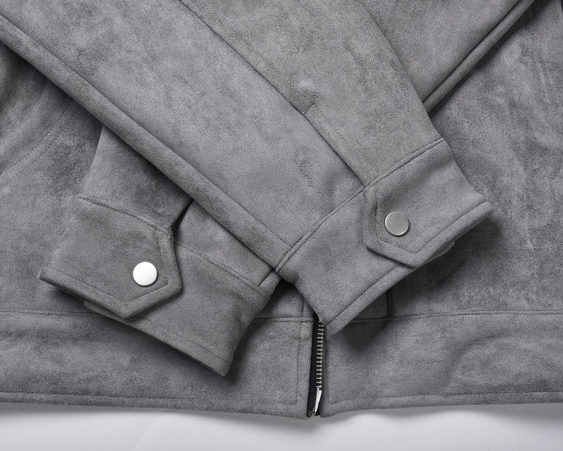 Giacca in pelle Scamosciata Uomo