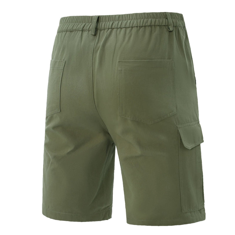 Pantalone Corto Cargo Uomo Estivo con Tasche Laterali
