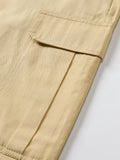 Pantalone Corto Cargo Uomo Estivo con Tasche Laterali