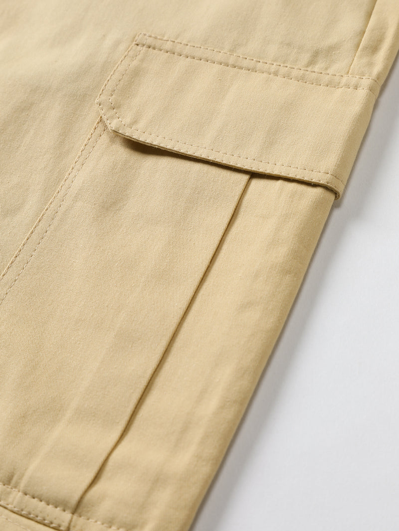Pantalone Corto Cargo Uomo Estivo con Tasche Laterali
