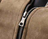 Giacca in pelle Scamosciata Uomo