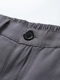 Pantalone Corto Cargo Uomo Estivo con Tasche Laterali