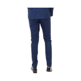 Pantalone Elegante e Sartoriale Blu Navy per Occasioni Formali Uomo
