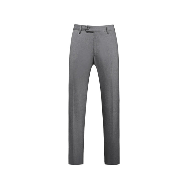 Pantalone Elegante e Sartoriale Grigio per Occasioni Formali Uomo