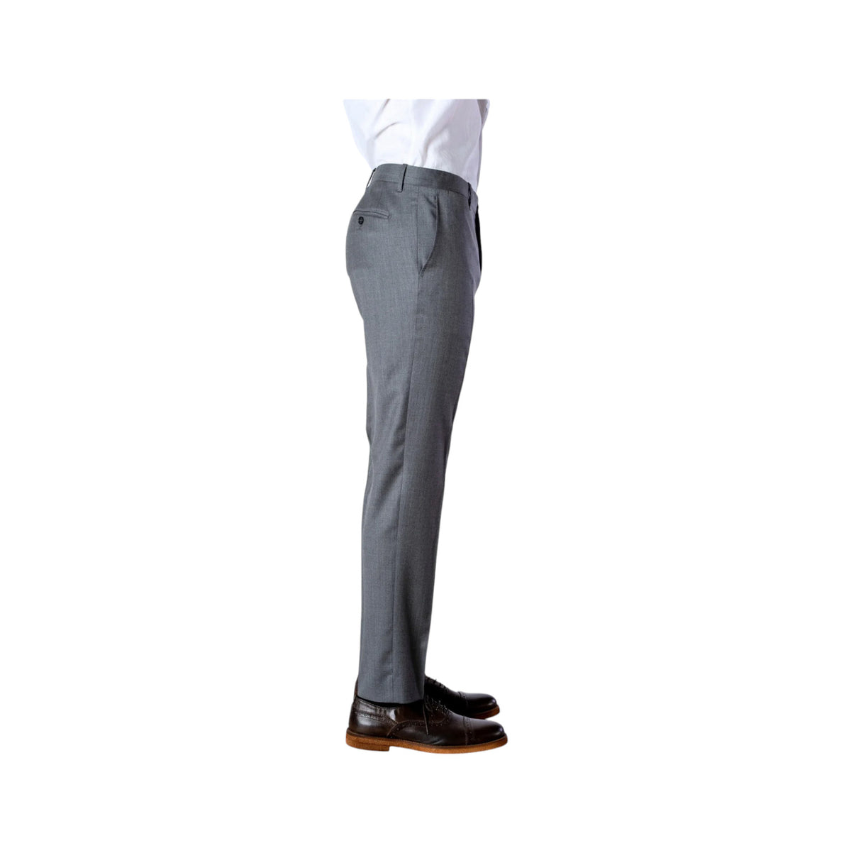 Pantaloni Eleganti e Sartoriali Grigio Uomo per Occasioni Formali33