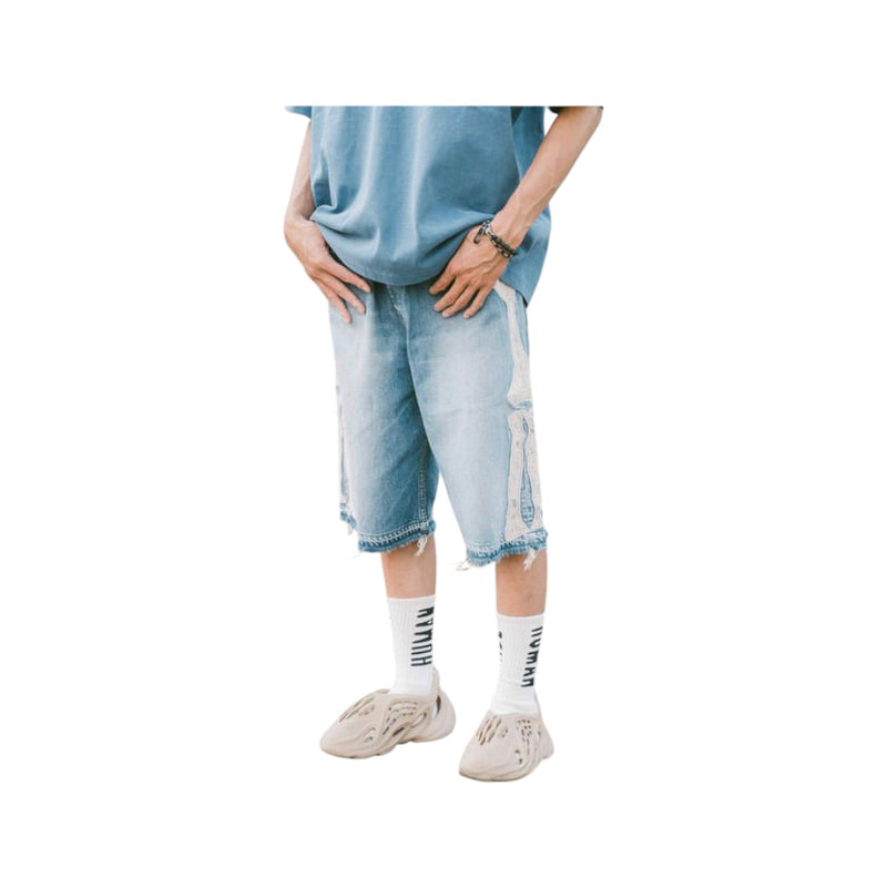 Pantaloni di Jeans Corti in denim 4