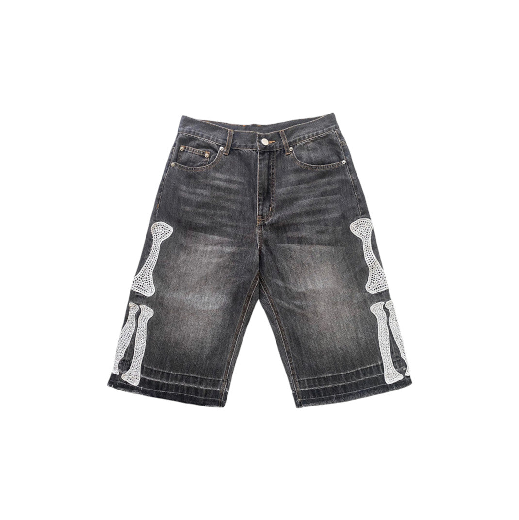 Pantaloni di Jeans Corti in denim 8