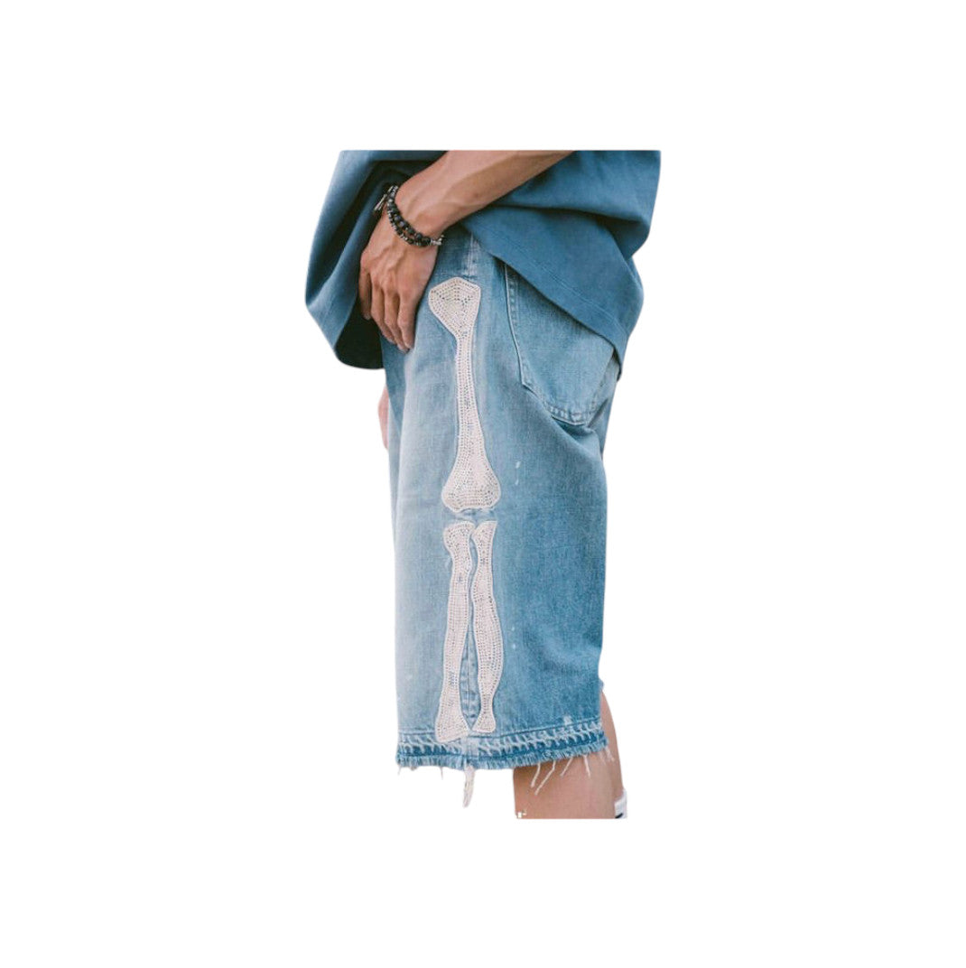 Pantaloni di Jeans Corti in denim 9