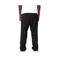 Pantaloni in Tuta Nera Baggy di Cotone con vestibilità Larga2