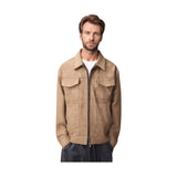 Giacca in pelle Scamosciata Uomo