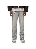 Jeans Flare con Perle Uomo