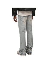 Jeans Flare con Perle Uomo