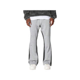Pantaloni in Tuta Flare di Cotone Uomo