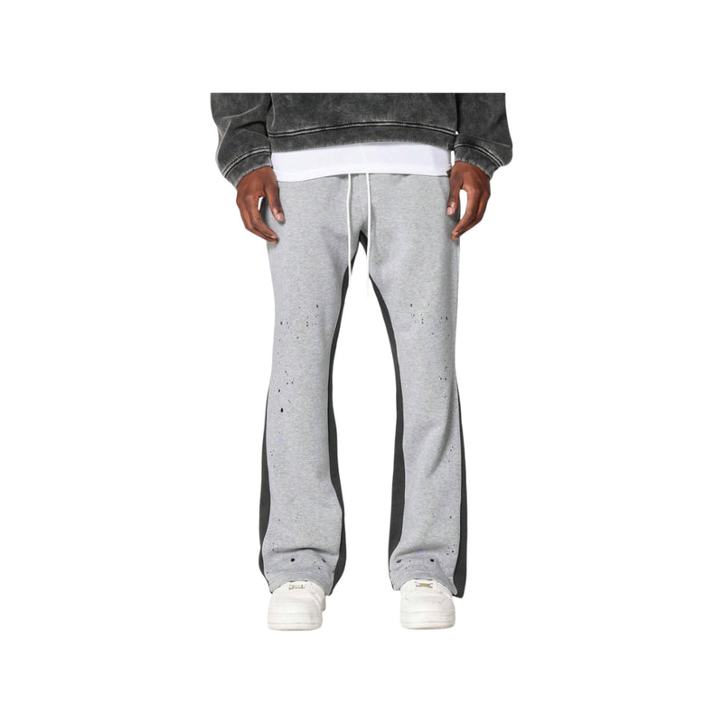 Pantaloni in Tuta Flare di Cotone Uomo